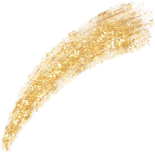 Sparkling Gold Brush Stroke 